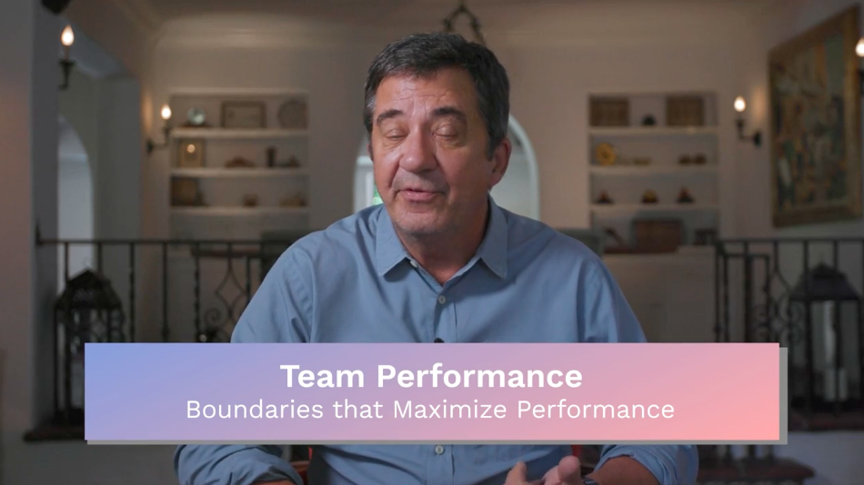 Team Performance: Boundaries that Maximize Performance