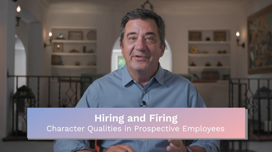 Hiring: Character Qualities in Prospective Employees
