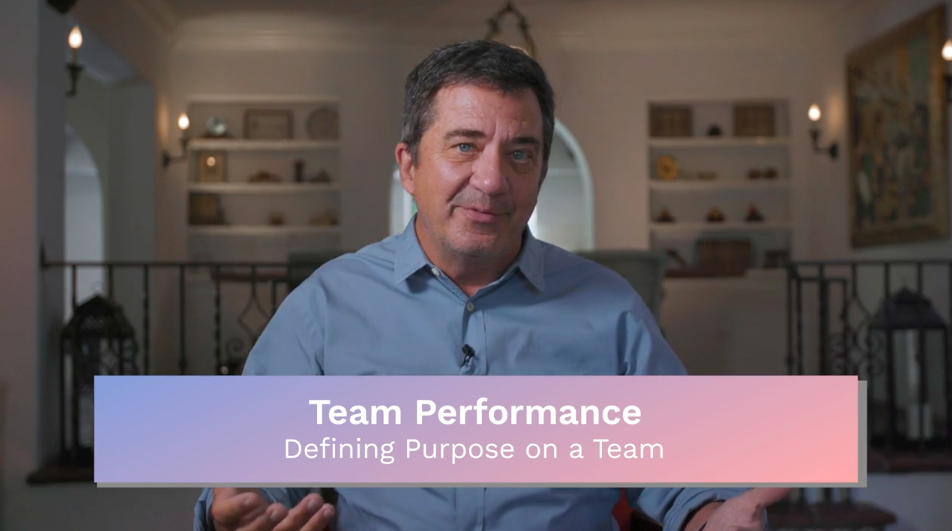 Team Performance: Defining Purpose on a Team